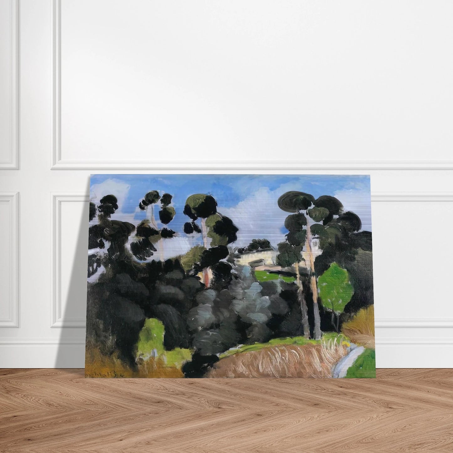 LANDSCAPE 1 - Henri Matisse Brushed Aluminum Print - 70x100 cm / 28x40 inches | Henri Matisse Aluminum Print | Henri Matisse Prints