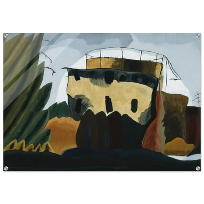 Tanks - 1938 - Arthur Dove Acrylic Print - 70x100 cm / 28x40″ inches | Arthur Dove Wall Art | Arthur Dove Prints