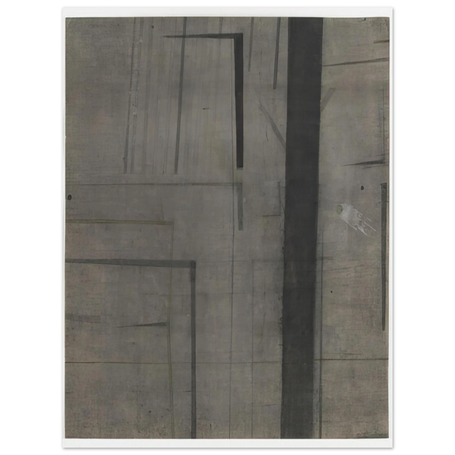 Nasreen Mohamedi - Untitled - 1969  75x100 cm / 30x40inches Fine Art Poster