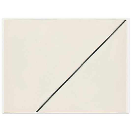 Ellsworth Kelly - Diagonal  75x100 cm / 30x40inches Fine Art Poster