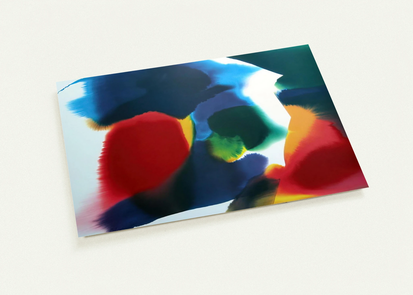 Phenomena Sherman Vortex - 1991 By Paul Jenkins Pack of 10 Post Cards | Paul Jenkins Post Cards | A6 (10.5 x 14.8 cm) - 4.1 x 5.8 inches