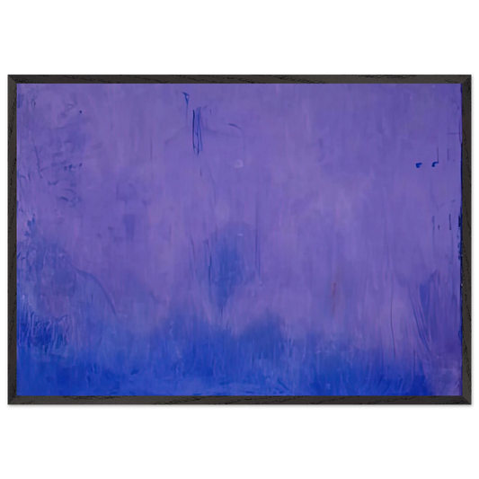 Warming Trend 2002- - Helen Frankenthaler 70x100 cm / 28x40 inches Framed Art Print – Black Wooden Frame