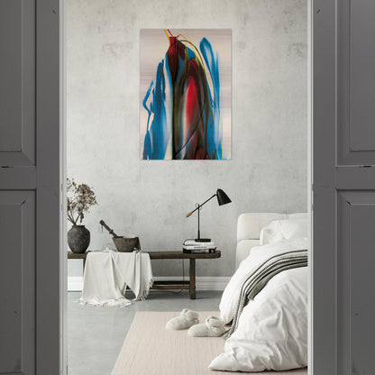 Phenomena Waiting Gables - Paul Jenkins Brushed Aluminum Print - 70x100 cm / 28x40 inches | Paul Jenkins Aluminum Print | Paul Jenkins Prints