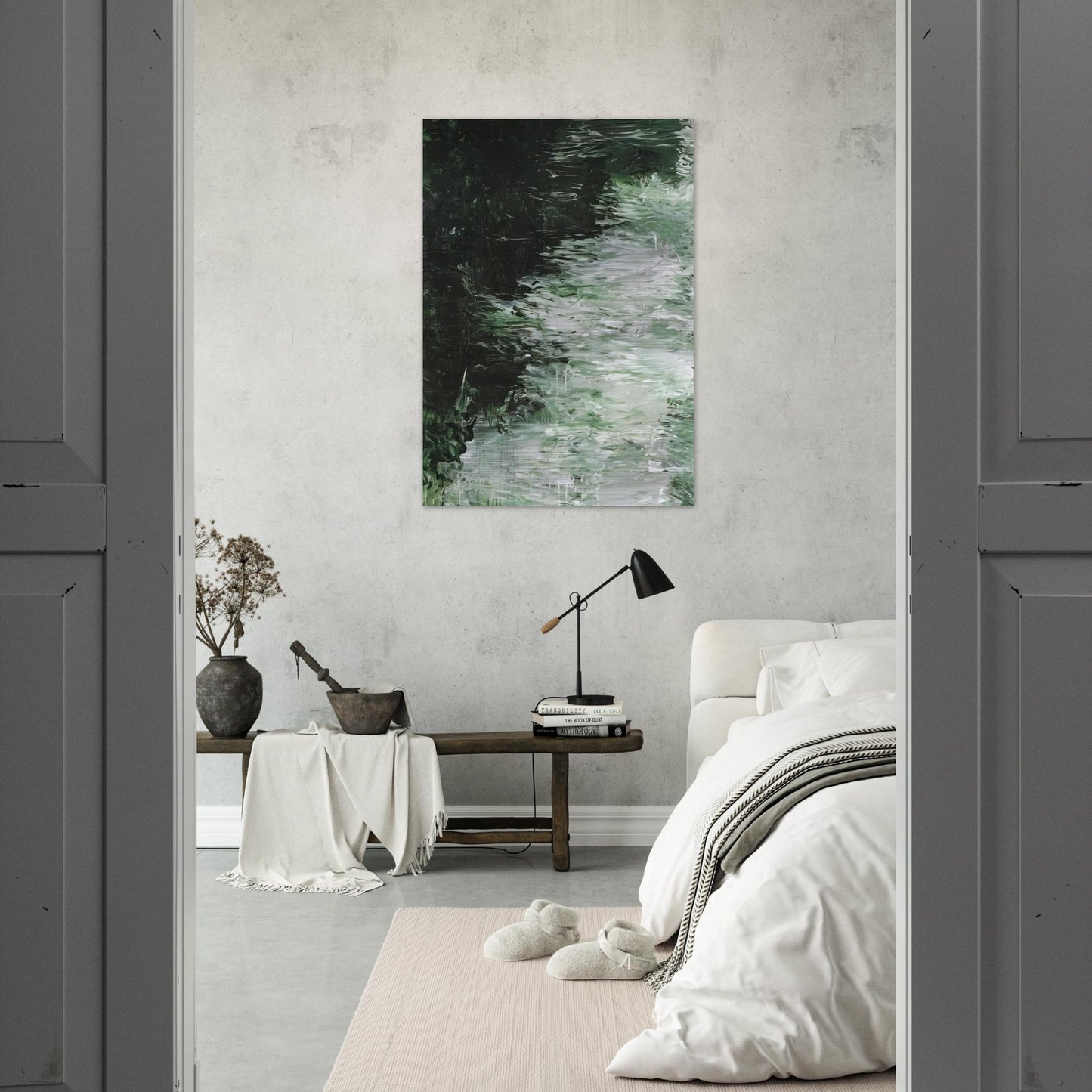 Untitled Part VII - Cy Twombly Brushed Aluminum Print - 70x100 cm / 28x40 inches | Cy Twombly Aluminum Print | Cy Twombly Prints