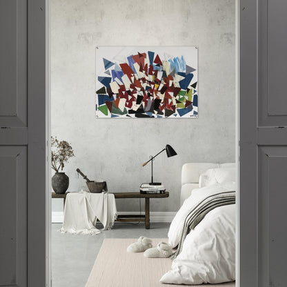 7--7--N - 1992 - Robert Goodnough Acrylic Print - 70x100 cm / 28x40″ inches