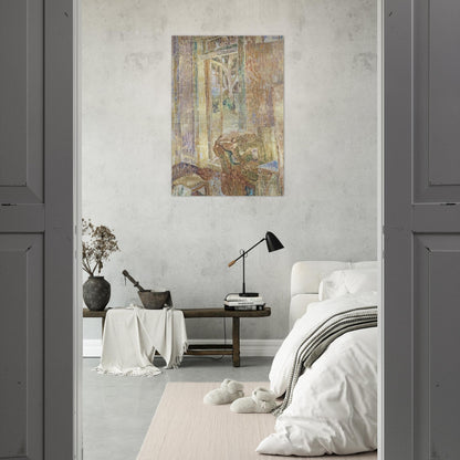 Door into the garden - 1947 - Grace Cossington Smith Brushed Aluminum Print - 70x100 cm / 28x40 inches | Grace Cossington Smith Aluminum Print | Grace Cossington Smith Prints