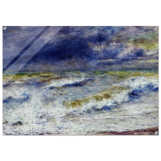 Seascape - Pierre-Auguste Renoir Acrylic Print - 70x100 cm / 28x40″ inches | Pierre-Auguste Renoir Wall Art | Pierre-Auguste Renoir Prints