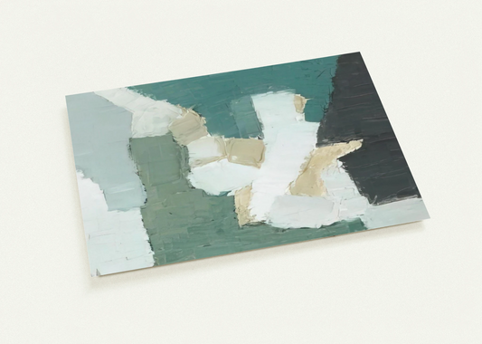 Composition - 1949 By Nicolas de Stael Pack of 10 Post Cards | Nicolas de Stael Post Cards | A6 (10.5 x 14.8 cm) - 4.1 x 5.8 inches
