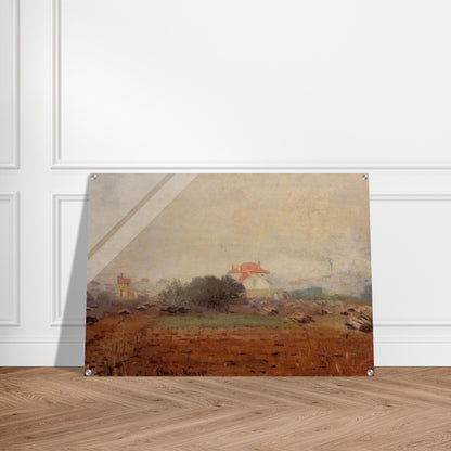 Fog - claude monet Acrylic Print - 70x100 cm / 28x40″ inches | claude monet Wall Art | claude monet Prints