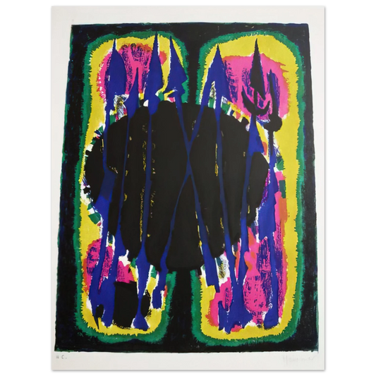 Alfred Manessier - La Mise au tombeau - 1949  75x100 cm / 30x40inches Fine Art Poster