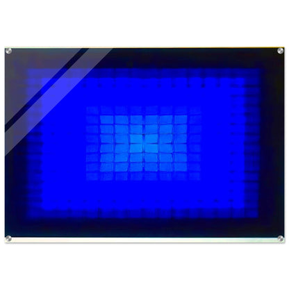 Quasar - 1966 - Victor Vasarely Acrylic Print - 70x100 cm / 28x40″ inches