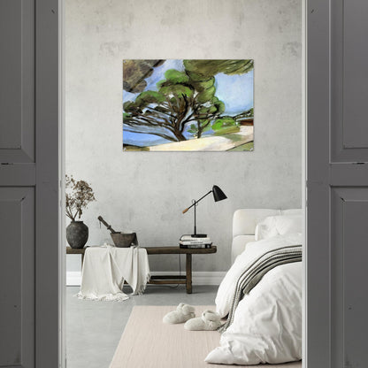 THE LARGE PINE 1926 - Henri Matisse Acrylic Print - 70x100 cm / 28x40″ inches | Henri Matisse Wall Art | Henri Matisse Prints