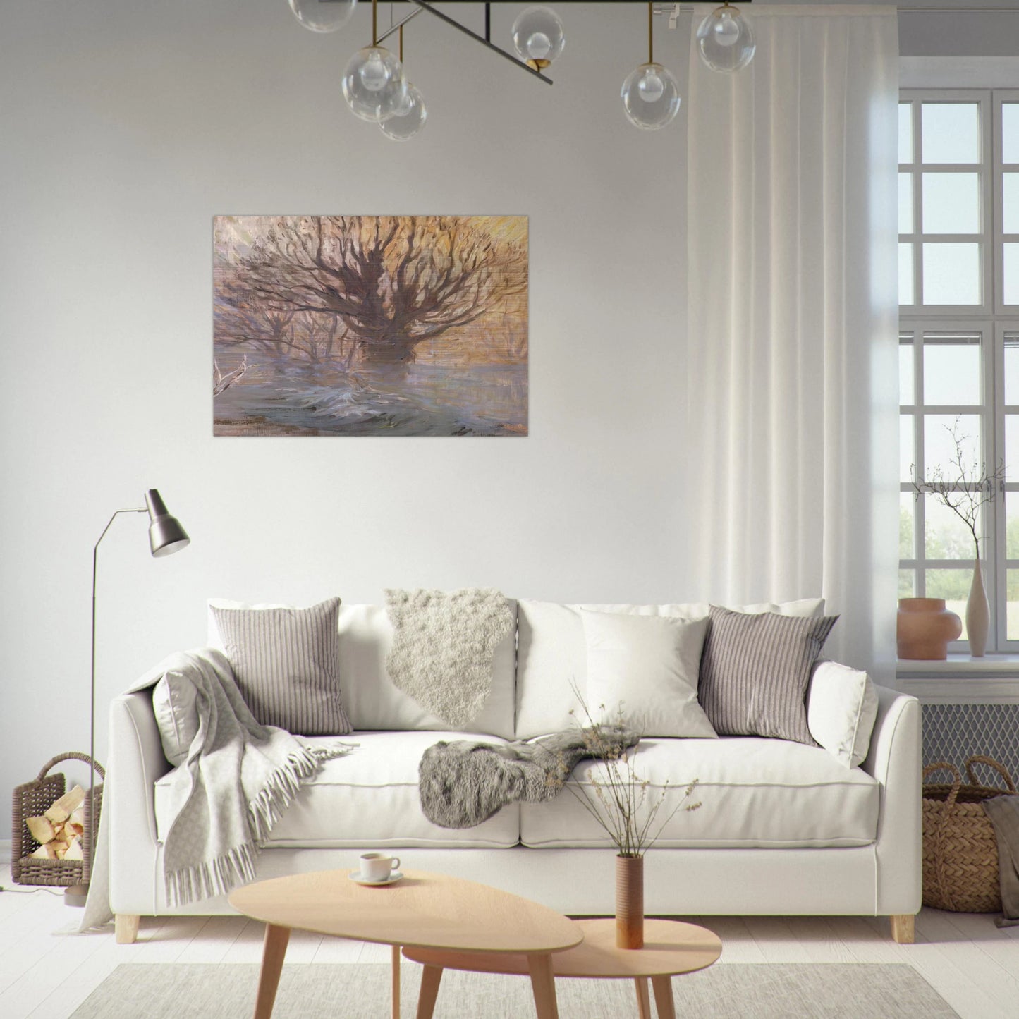 The tree - Frantisek Kupka Brushed Aluminum Print - 70x100 cm / 28x40 inches | Frantisek Kupka Aluminum Print | Frantisek Kupka Prints