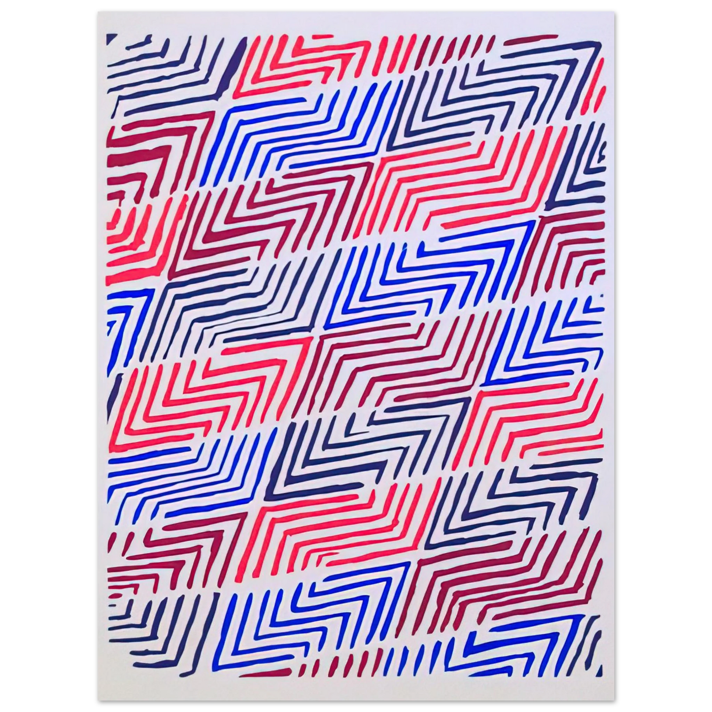 Sonia Delaunay - COMPOSITION 30  75x100 cm / 30x40inches Fine Art Poster
