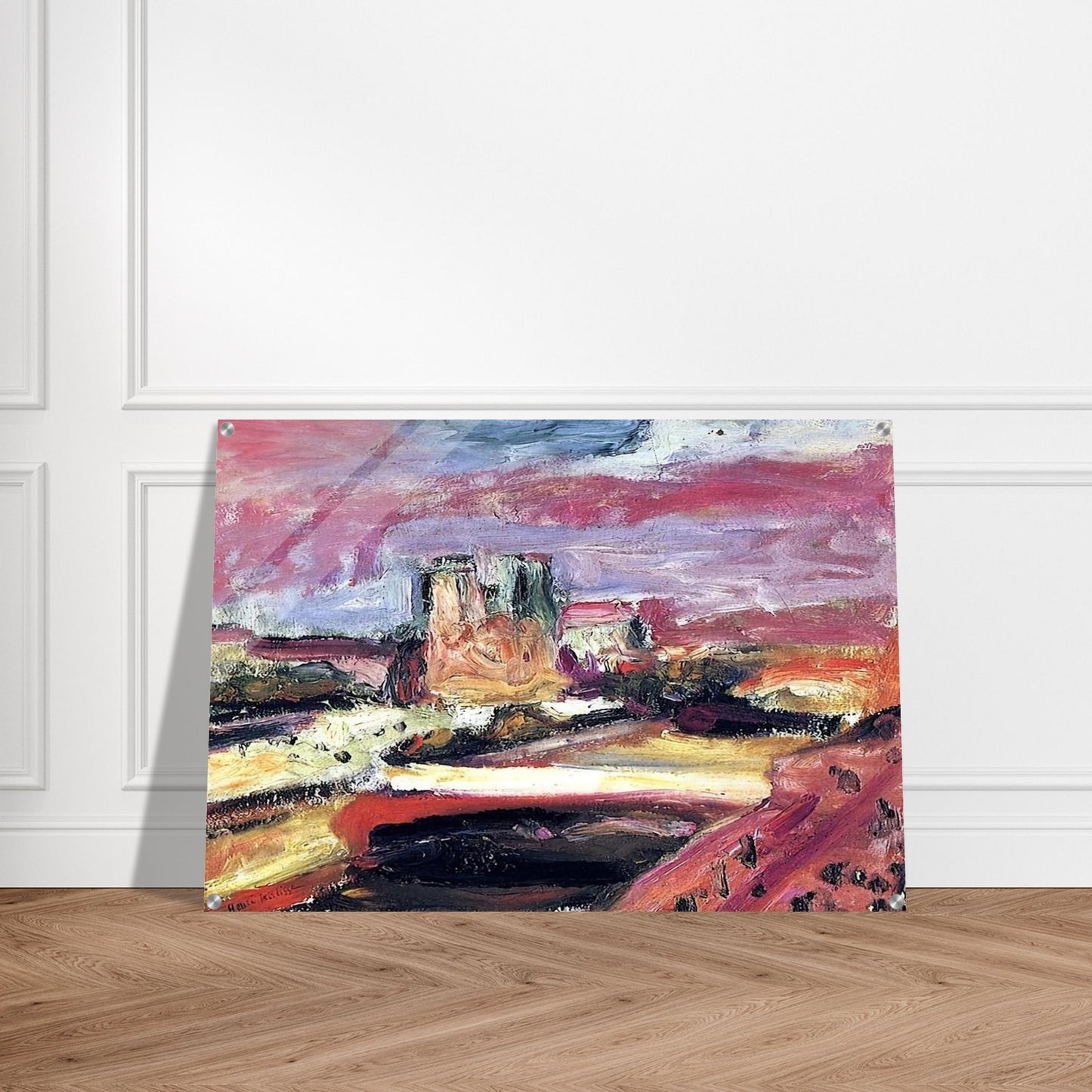 NOTRE DAME 1904 - Henri Matisse Acrylic Print - 70x100 cm / 28x40″ inches