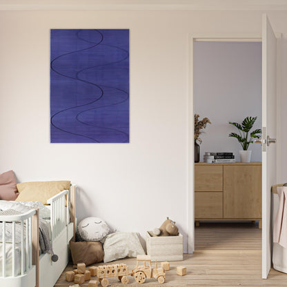 COLUMN PAINTING 9 2003 - Robert Mangold Brushed Aluminum Print - 70x100 cm / 28x40 inches | Robert Mangold Aluminum Print | Robert Mangold Prints