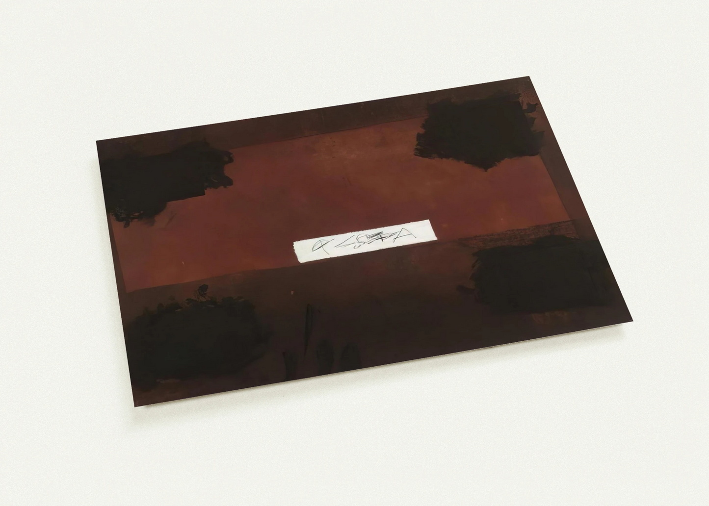 PASTED CLOTH 1976 By Antoni Tapies Pack of 10 Post Cards | Antoni Tapies Post Cards | A6 (10.5 x 14.8 cm) - 4.1 x 5.8 inches