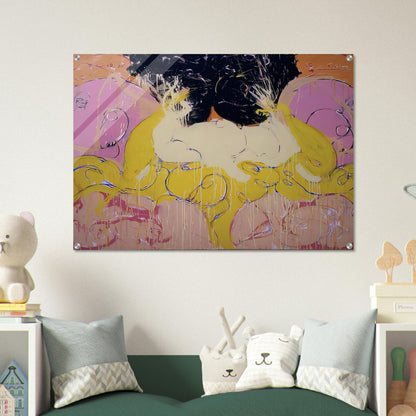 Untitled Drawing #3 - 1984 - Norman Bluhm Acrylic Print - 70x100 cm / 28x40″ inches | Norman Bluhm Wall Art | Norman Bluhm Prints