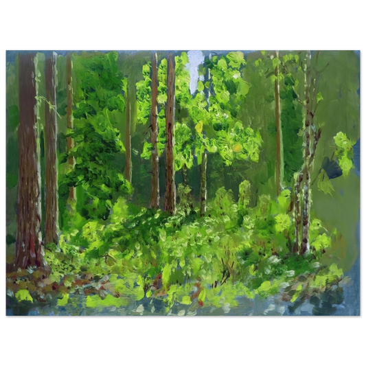 Arkhyp Kuindzhi - Forest  75x100 cm / 30x40inches Fine Art Poster