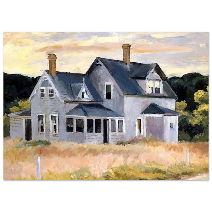 Edward Hopper - House by a Road Fine Art Poster