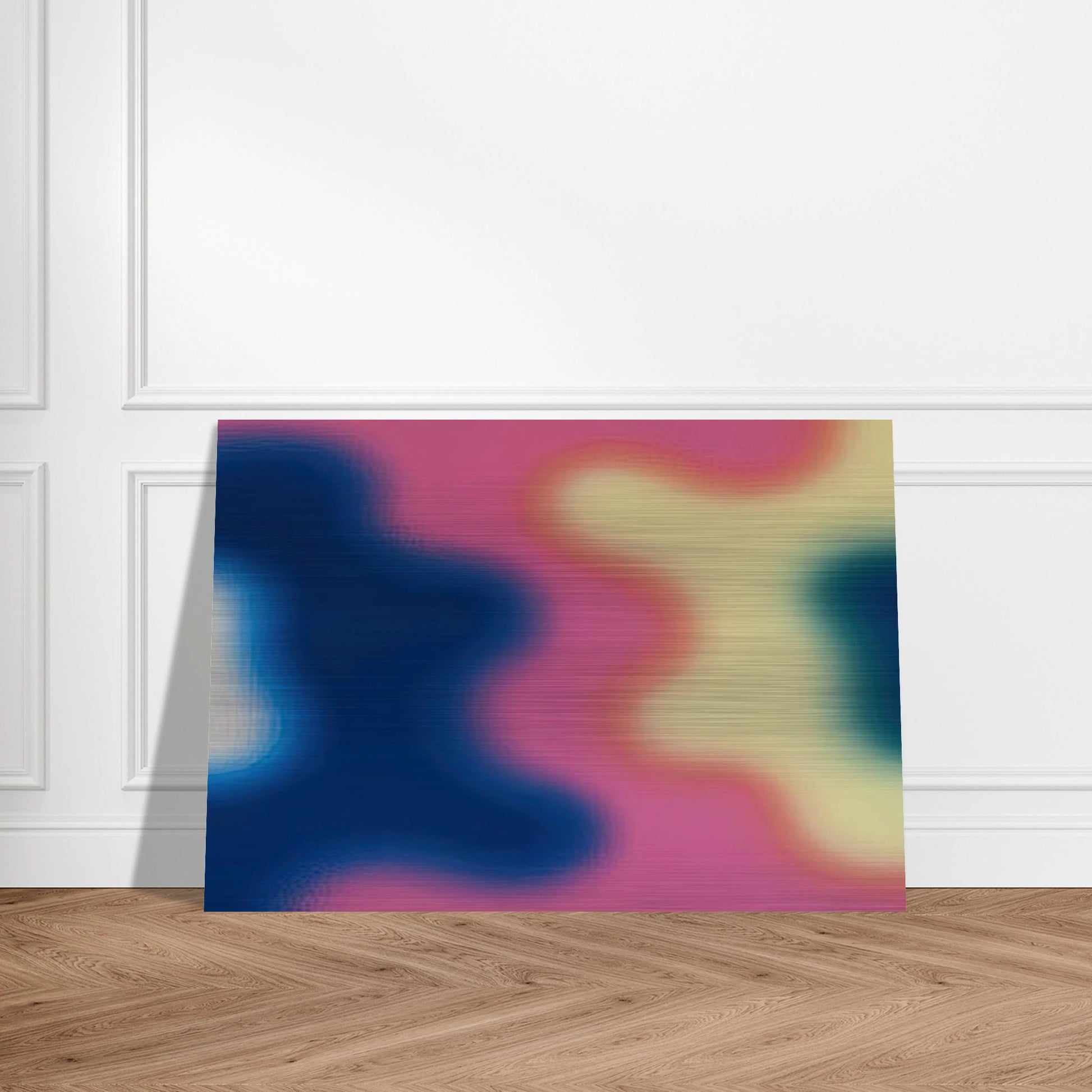 M-14 - 1970 - Wojciech Fangor Brushed Aluminum Print - 70x100 cm / 28x40 inches | Wojciech Fangor Aluminum Print | Wojciech Fangor Prints