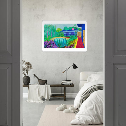 David Hockney - David Hockney Acrylic Print - 70x100 cm / 28x40″ inches | David Hockney Art | Artwork by David Hockney