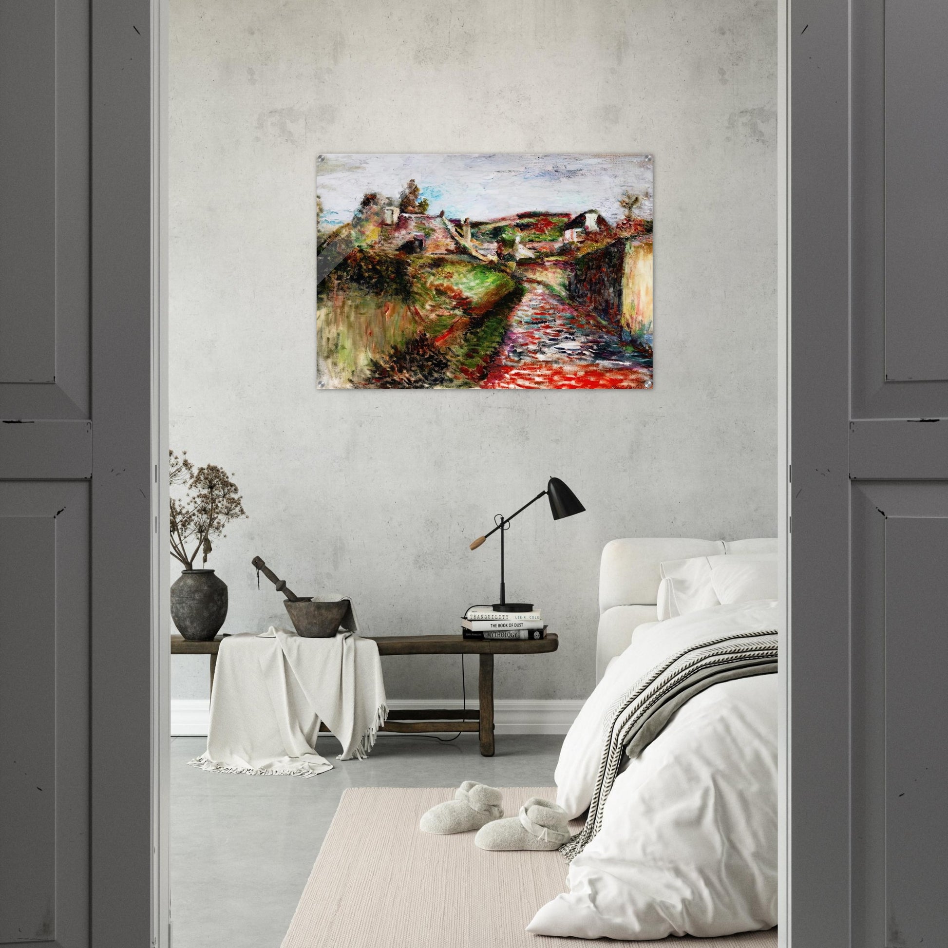 VIEW OF BELLE ILE 1897 - Henri Matisse Acrylic Print - 70x100 cm / 28x40″ inches