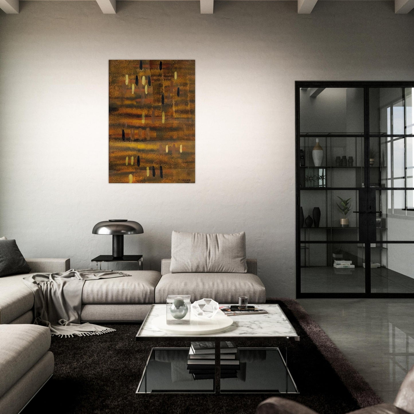 Untitled - 1938 - Bice Lazzari Brushed Aluminum Print - 70x100 cm / 28x40 inches | Bice Lazzari Aluminum Print | Bice Lazzari Prints