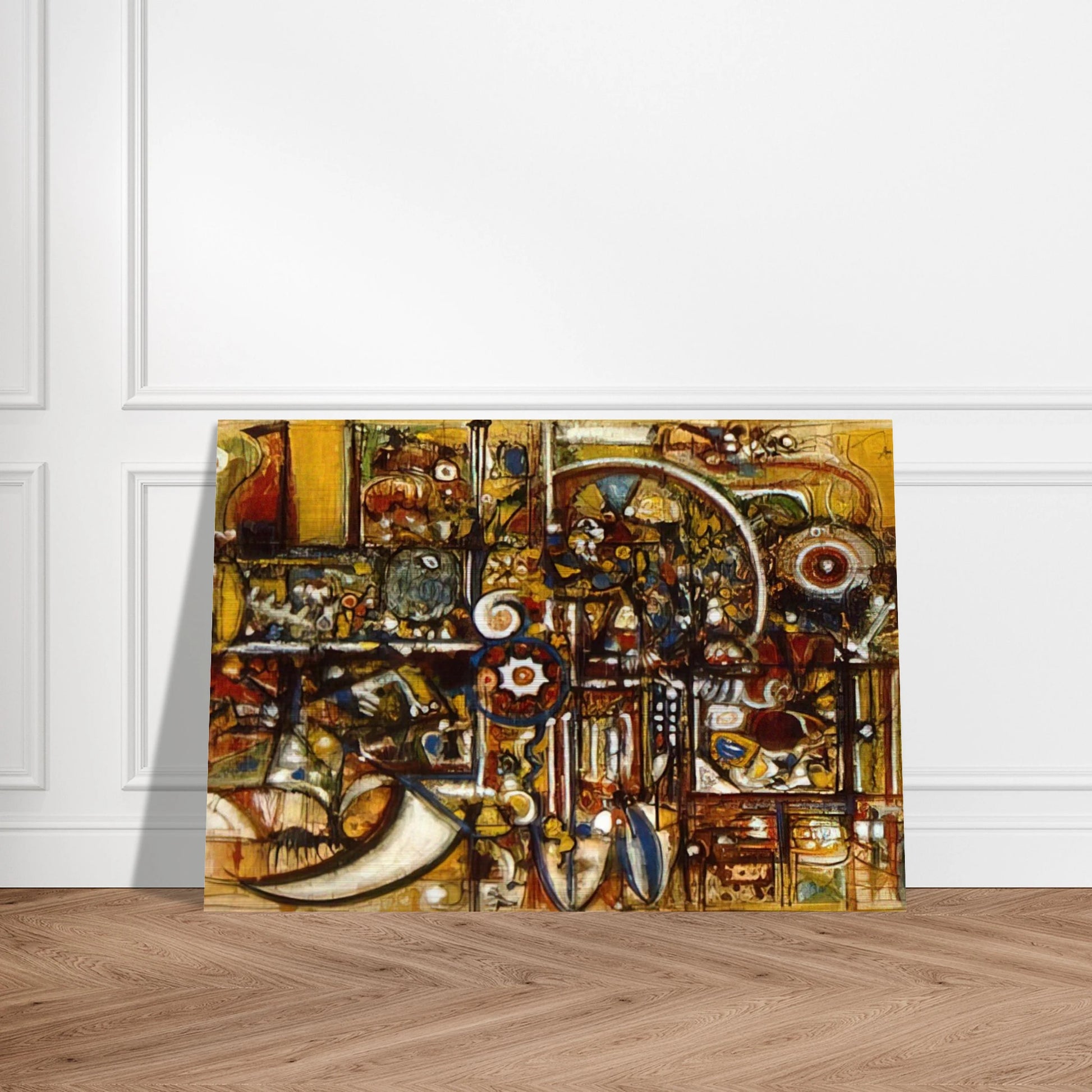 Opaque Harmony - Richard Pousette-Dart Brushed Aluminum Print - 70x100 cm / 28x40 inches | Richard Pousette-Dart Aluminum Print | Richard Pousette-Dart Prints