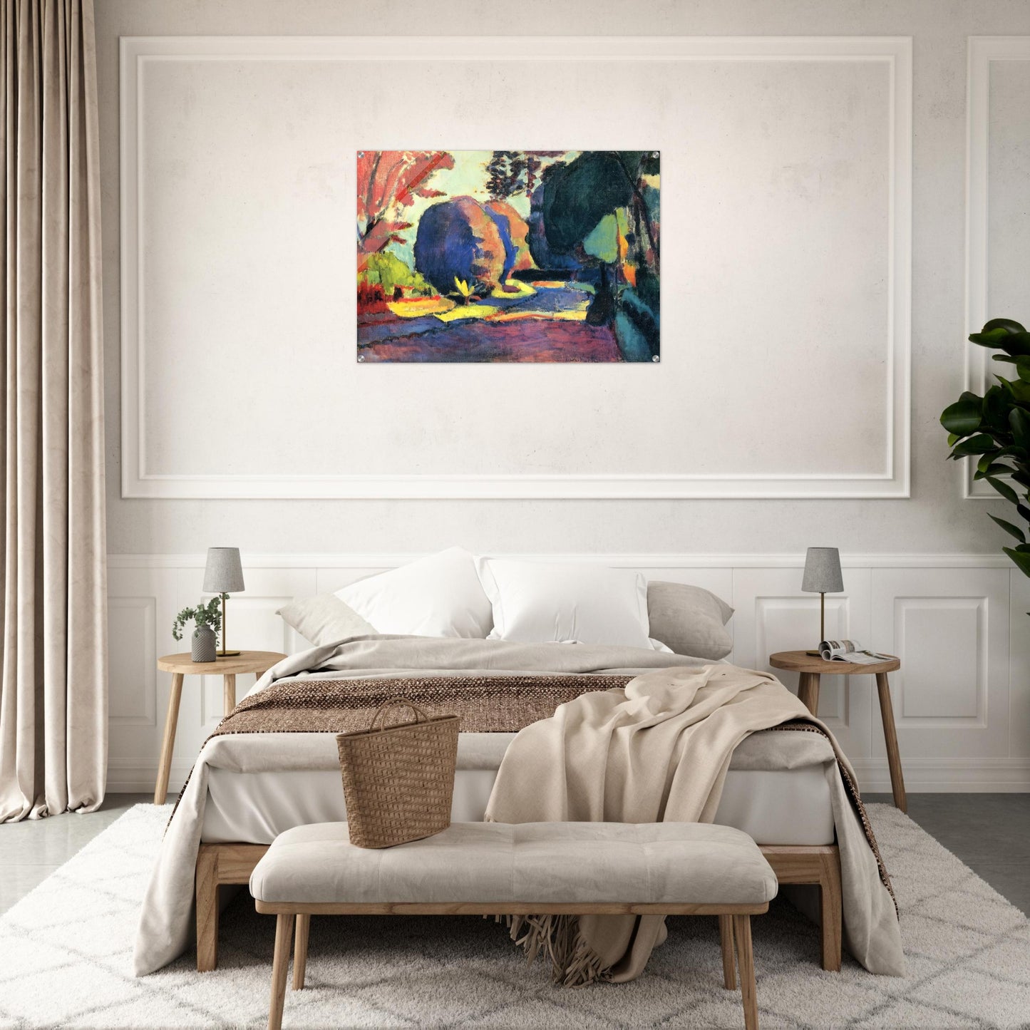 THE LUXEMBOURG GARDENS 1901 - Henri Matisse Acrylic Print - 70x100 cm / 28x40″ inches | Henri Matisse Wall Art | Henri Matisse Prints