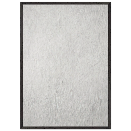 January 01 1972 Abstraction - Marcia Hafif 70x100 cm / 28x40 inches Framed Art Print – Black Wooden Frame