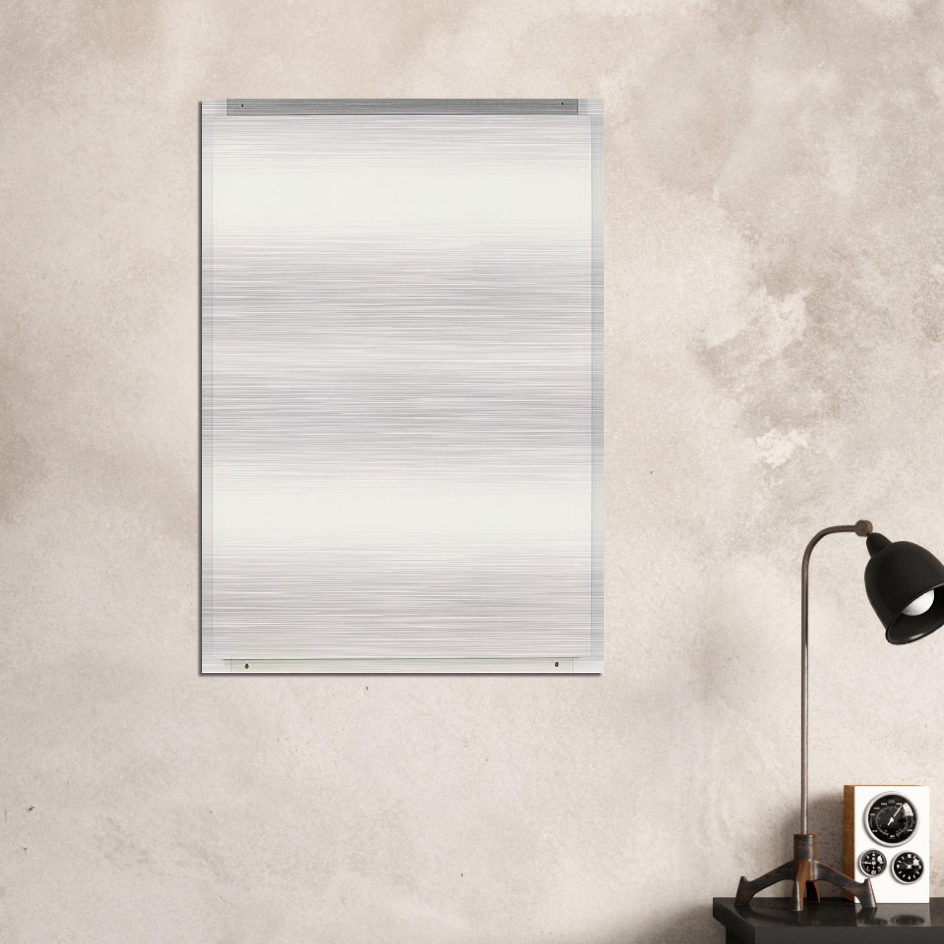 Attendant - Robert Ryman Brushed Aluminum Print - 70x100 cm / 28x40 inches | Robert Ryman Aluminum Print | Robert Ryman Prints