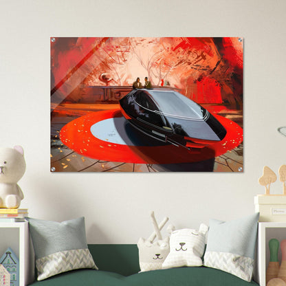 Syd Mead - Syd Mead Acrylic Print - 70x100 cm / 28x40″ inches | Syd Mead Wall Art | Syd Mead Prints
