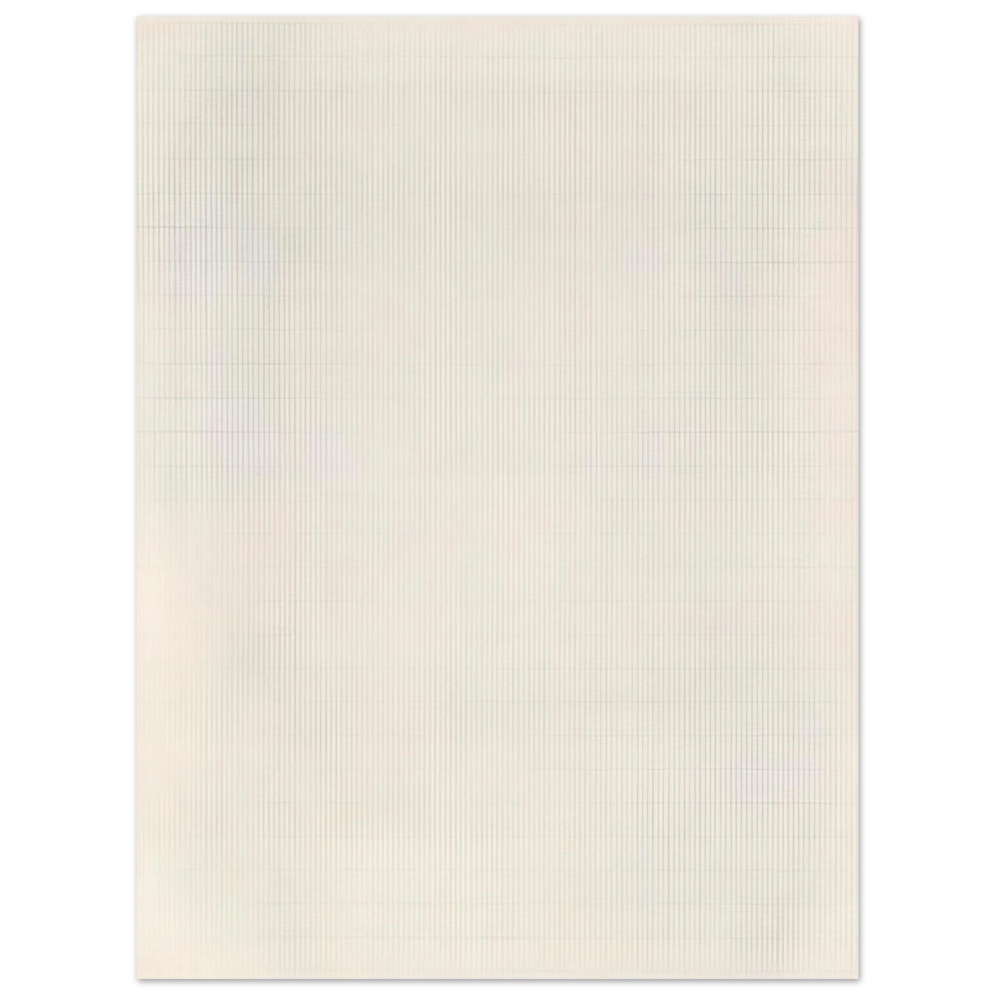 Agnes Martin - The Peach  75x100 cm / 30x40inches Fine Art Poster