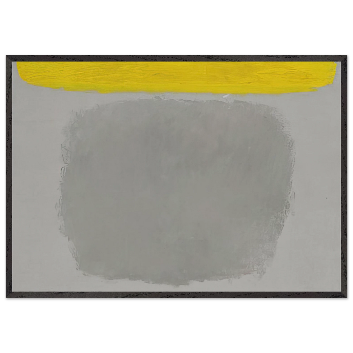 Untitled - 1964 N3 - Ray Parker 70x100 cm / 28x40 inches Framed Art Print – Black Wooden Frame