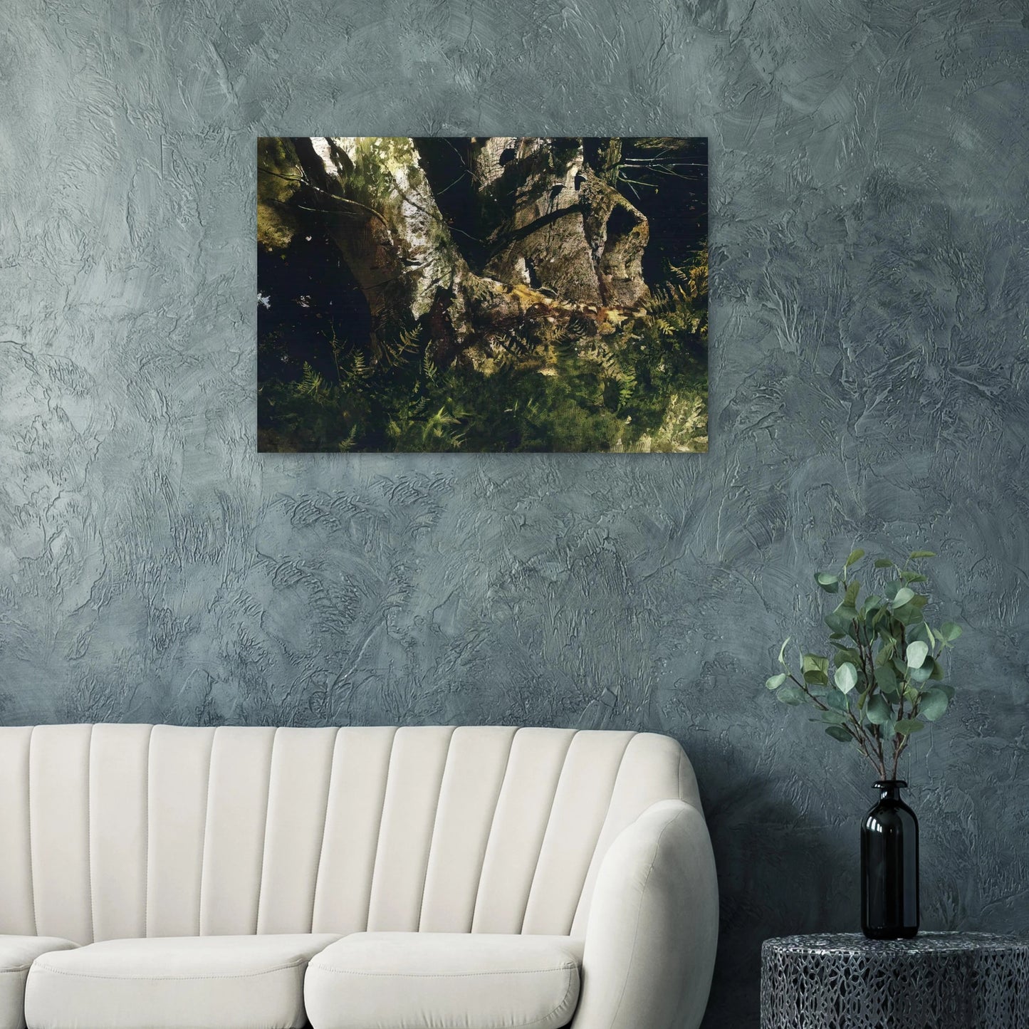 VIRGIN BIRCH 1982 - Andrew Wyeth Brushed Aluminum Print - 70x100 cm / 28x40 inches | Andrew Wyeth Aluminum Print | Andrew Wyeth Prints