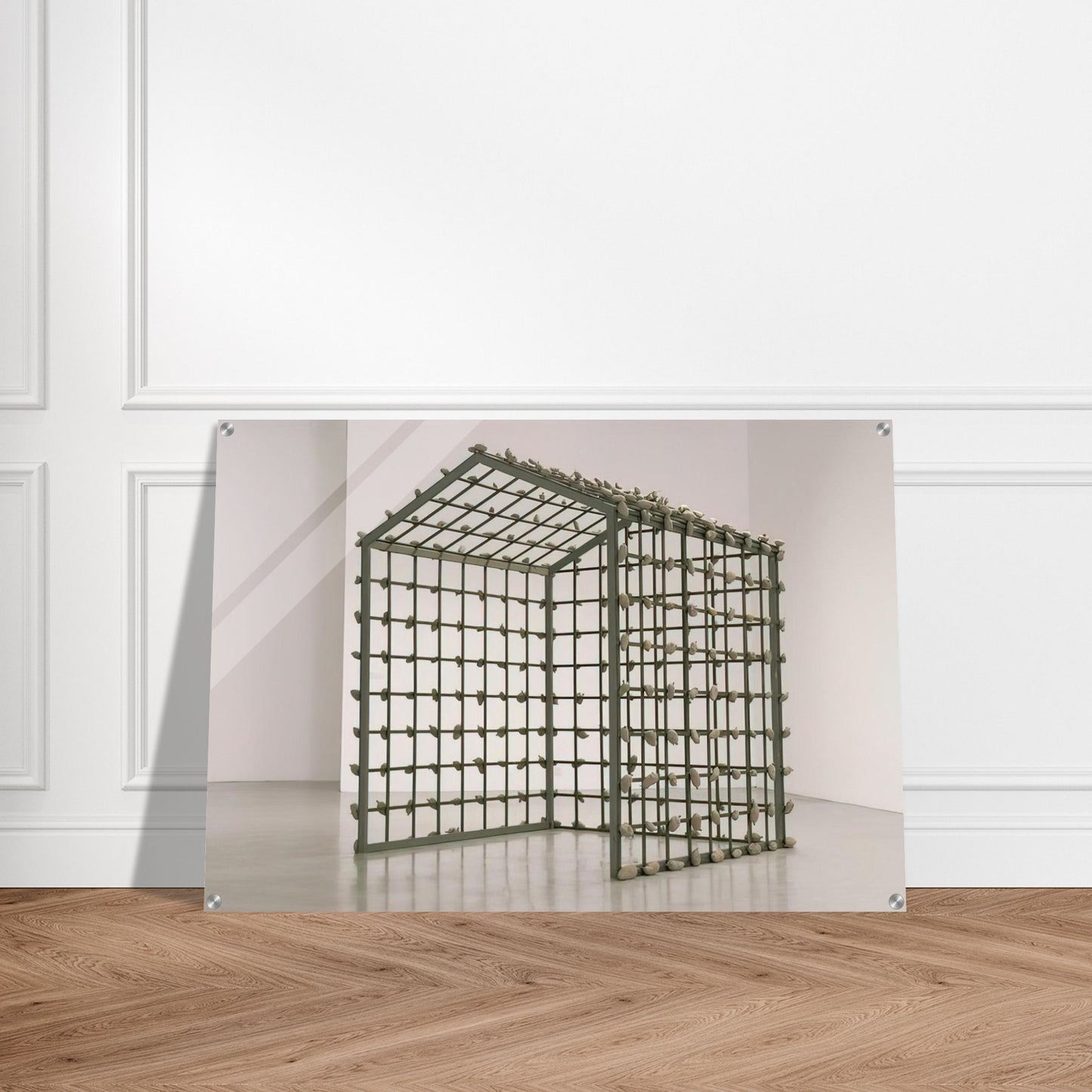 POTATO HOUSE KARTOFFELHAUS 1967 - Sigmar Polke Acrylic Print - 70x100 cm / 28x40″ inches