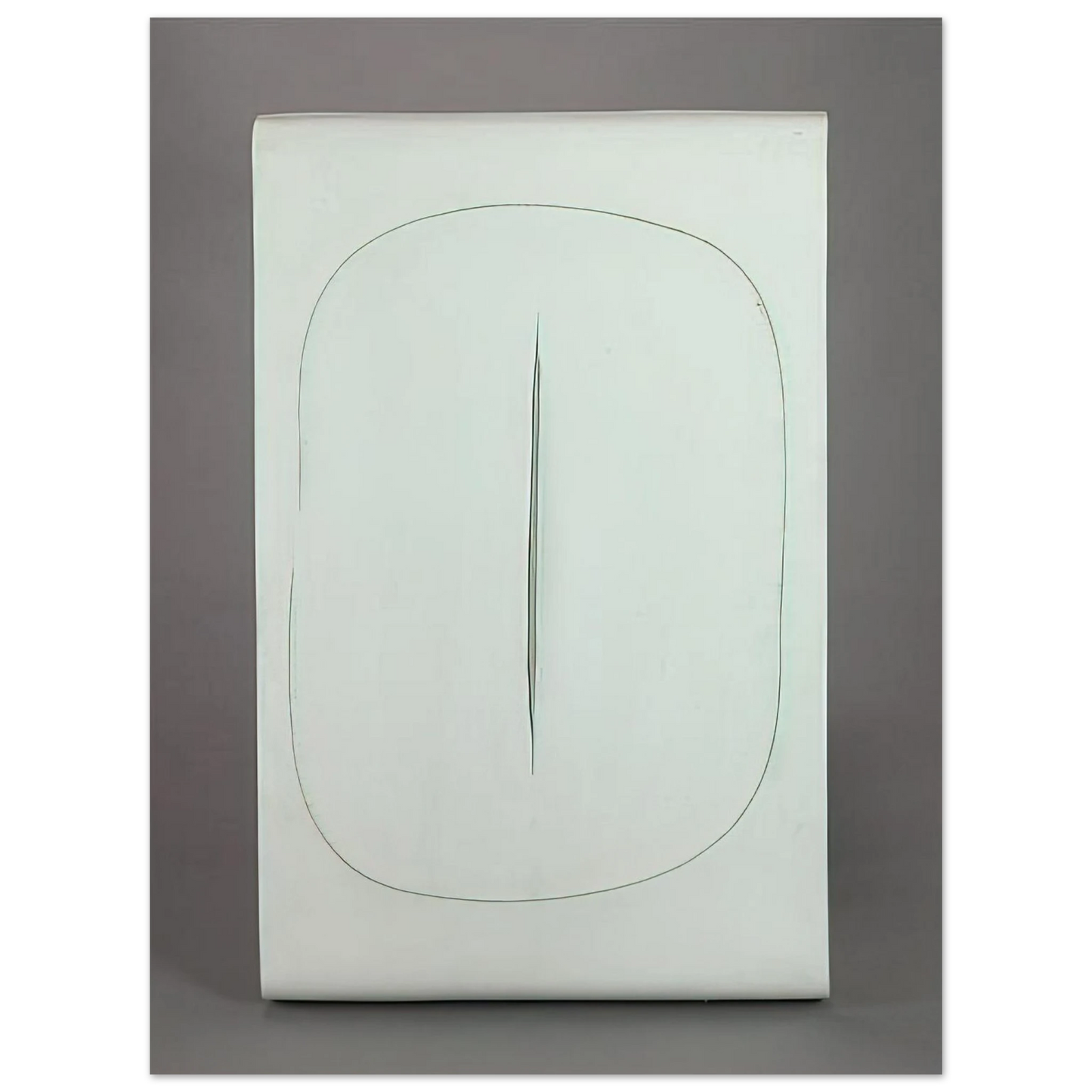 Lucio Fontana - Concept Spatiale - 1968  75x100 cm / 30x40inches Fine Art Poster