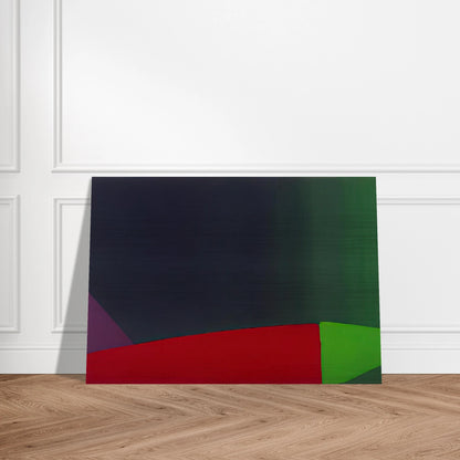 6.3.66 - 1966 - John Hoyland Brushed Aluminum Print - 70x100 cm / 28x40 inches | John Hoyland Aluminum Print | John Hoyland Prints