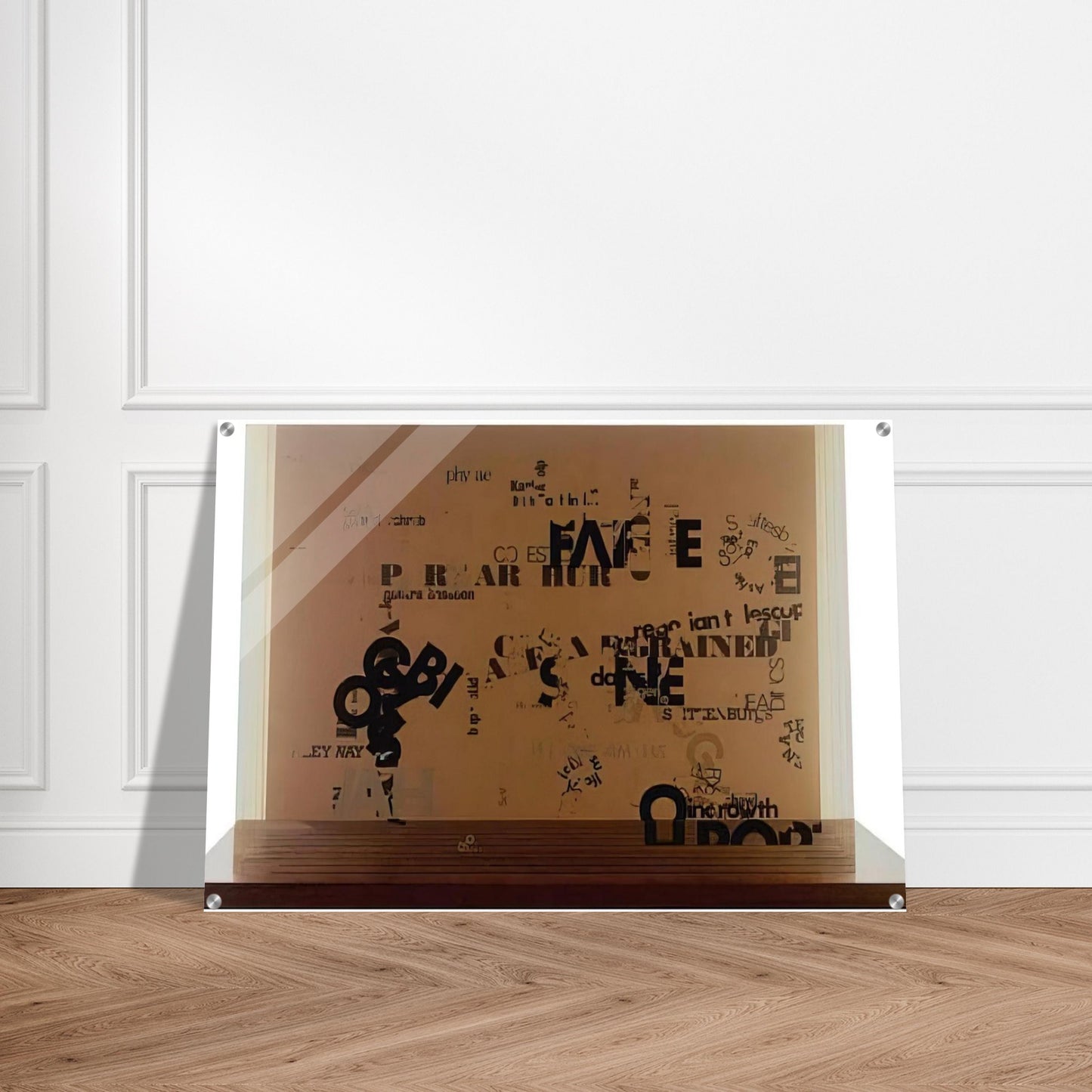 Not Wanting To Say Anything About Marcel, I - 1969 - John Cage Acrylic Print - 70x100 cm / 28x40″ inches