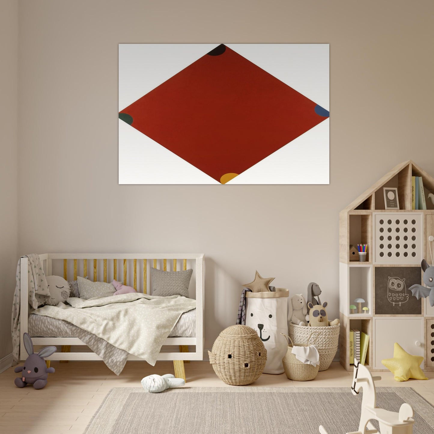 Cape Red - 1965 - Jeremy Moon Art Prints - 100x150 cm / 40x60″ inches | Jeremy Moon Poster | Jeremy Moon Prints