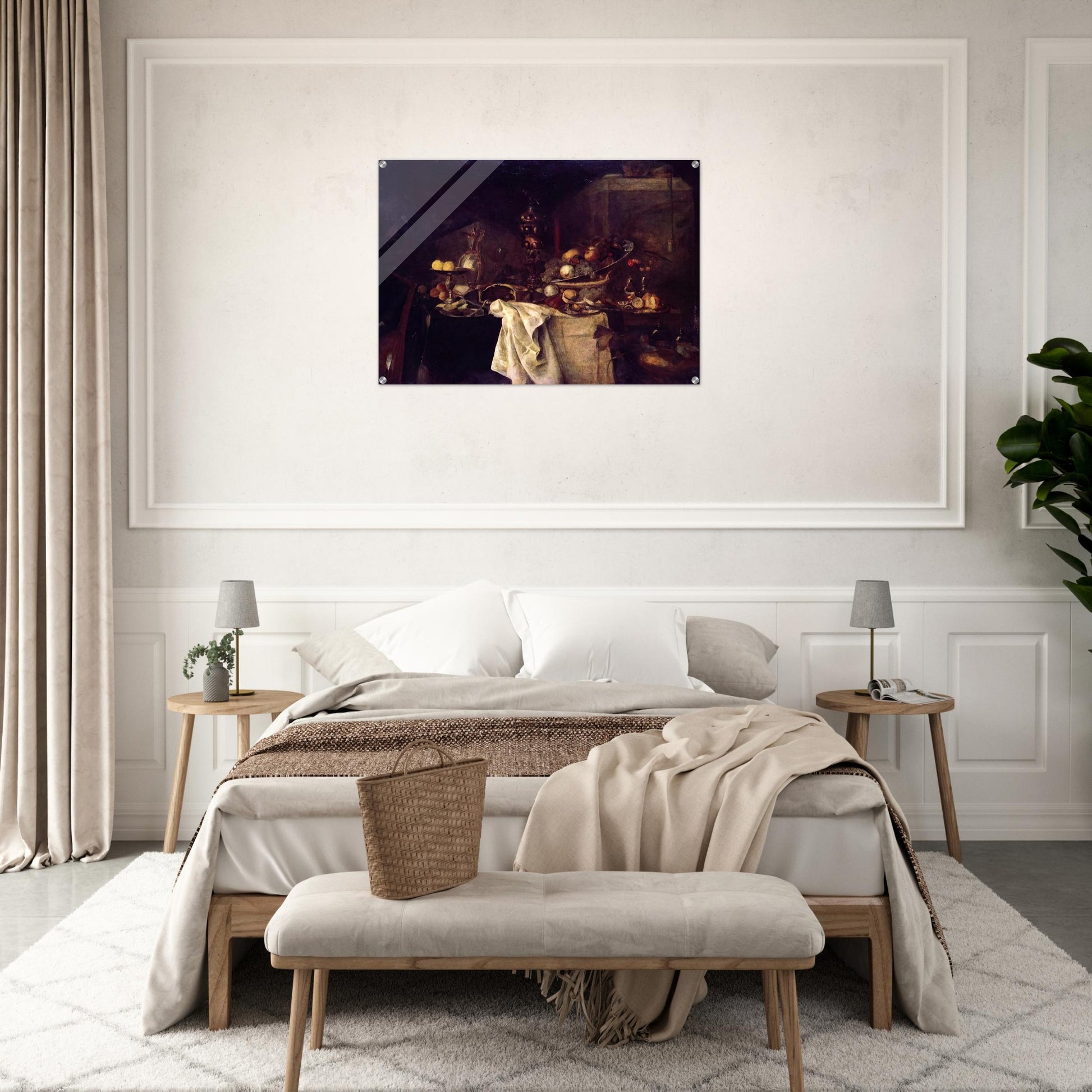 LA DESERTE AFTER JAN DAVIDSZ DE HEEM 1893 - Henri Matisse Acrylic Print - 70x100 cm / 28x40″ inches