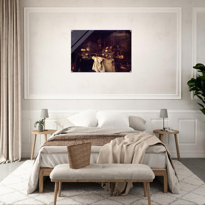 LA DESERTE AFTER JAN DAVIDSZ DE HEEM 1893 - Henri Matisse Acrylic Print - 70x100 cm / 28x40″ inches
