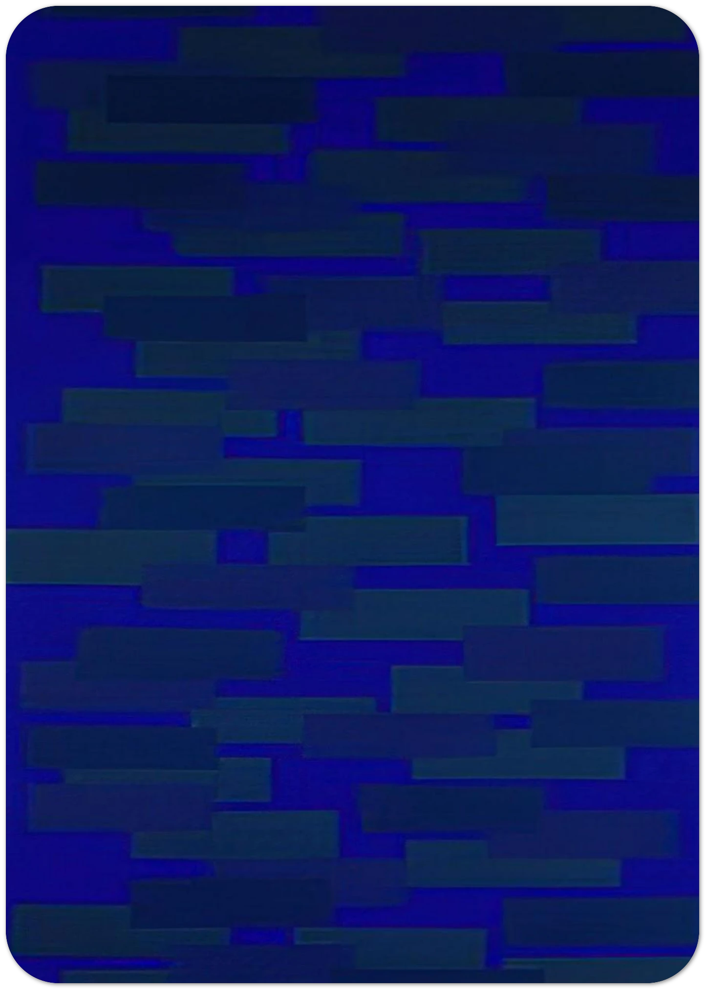 Number 15 - 1952 By Ad Reinhardt Pack of 10 Post Cards | Ad Reinhardt Post Cards | A6 (10.5 x 14.8 cm) - 4.1 x 5.8 inches