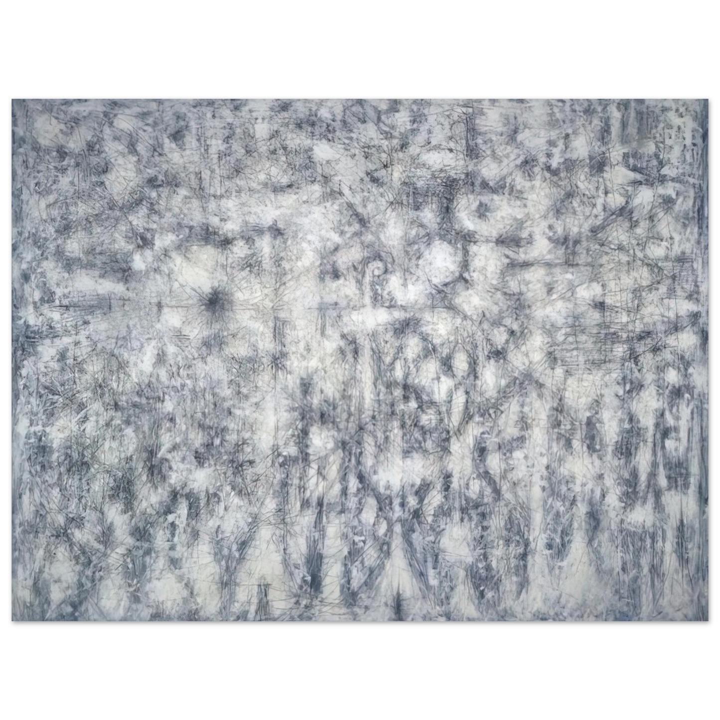 Richard Pousette-Dart - White Garden  75x100 cm / 30x40inches Fine Art Poster