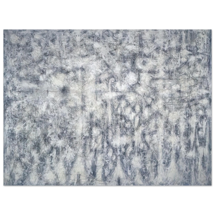 Richard Pousette-Dart - White Garden  75x100 cm / 30x40inches Fine Art Poster