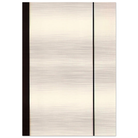 The Station of the Cross - Sixth Station - Barnett Newman Brushed Aluminum Print - 70x100 cm / 28x40 inches | Barnett Newman Aluminum Print | Barnett Newman Prints