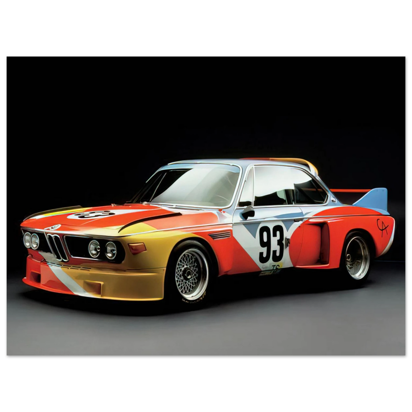 Alexander Calder - ART CAR 1975 Fine Art Poster