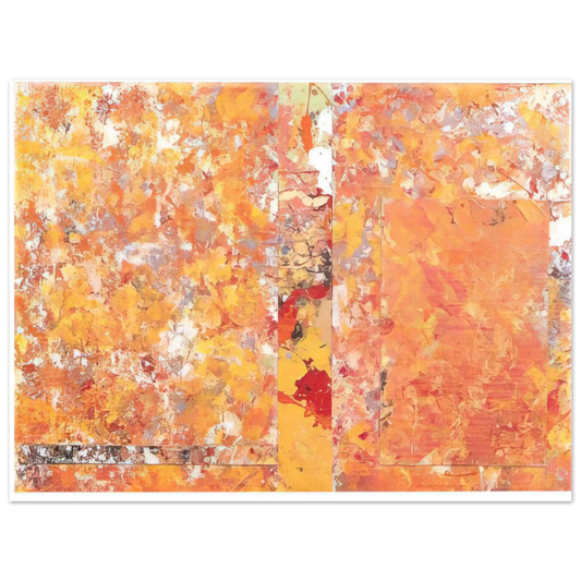 Sam Gilliam - Toward a Red  75x100 cm / 30x40inches Fine Art Poster