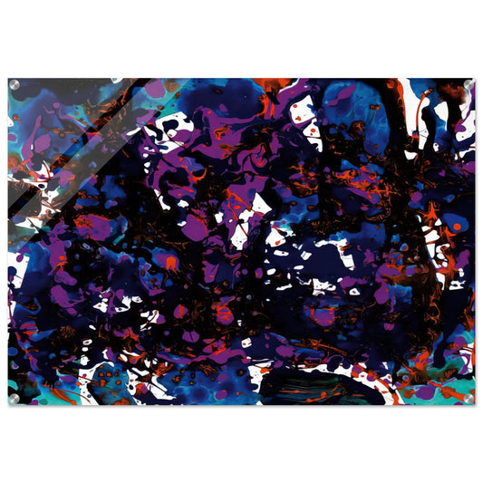 Untitled  SFP94-3  SF94-024  - Sam Francis Acrylic Print - 70x100 cm / 28x40″ inches